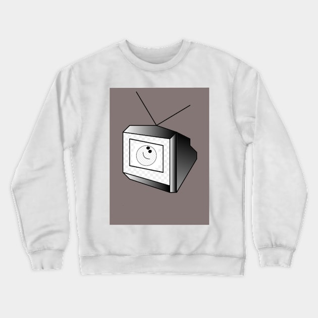 television Crewneck Sweatshirt by yam2017